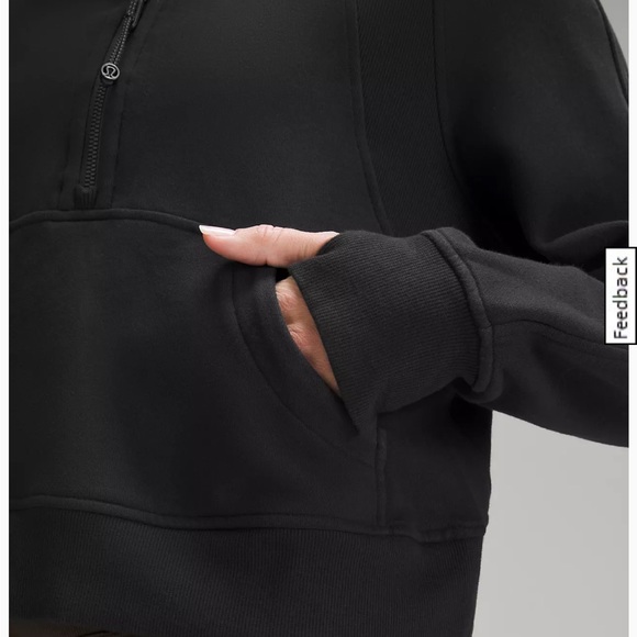 Scuba oversized funnel neck half zip - Picture 3 of 5